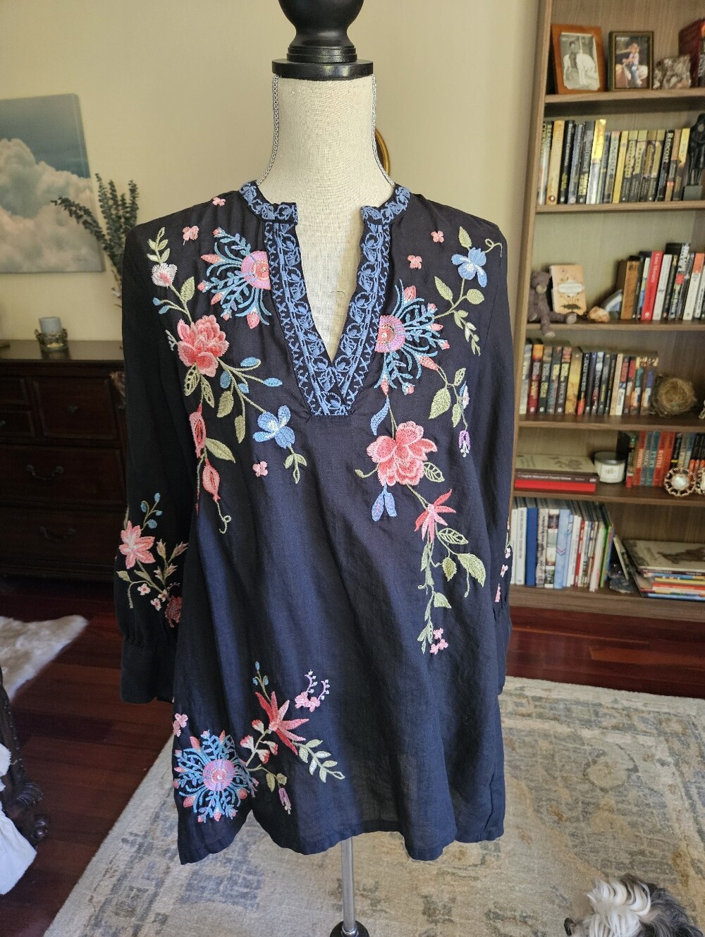 Johnny Was Embroidered Tunic